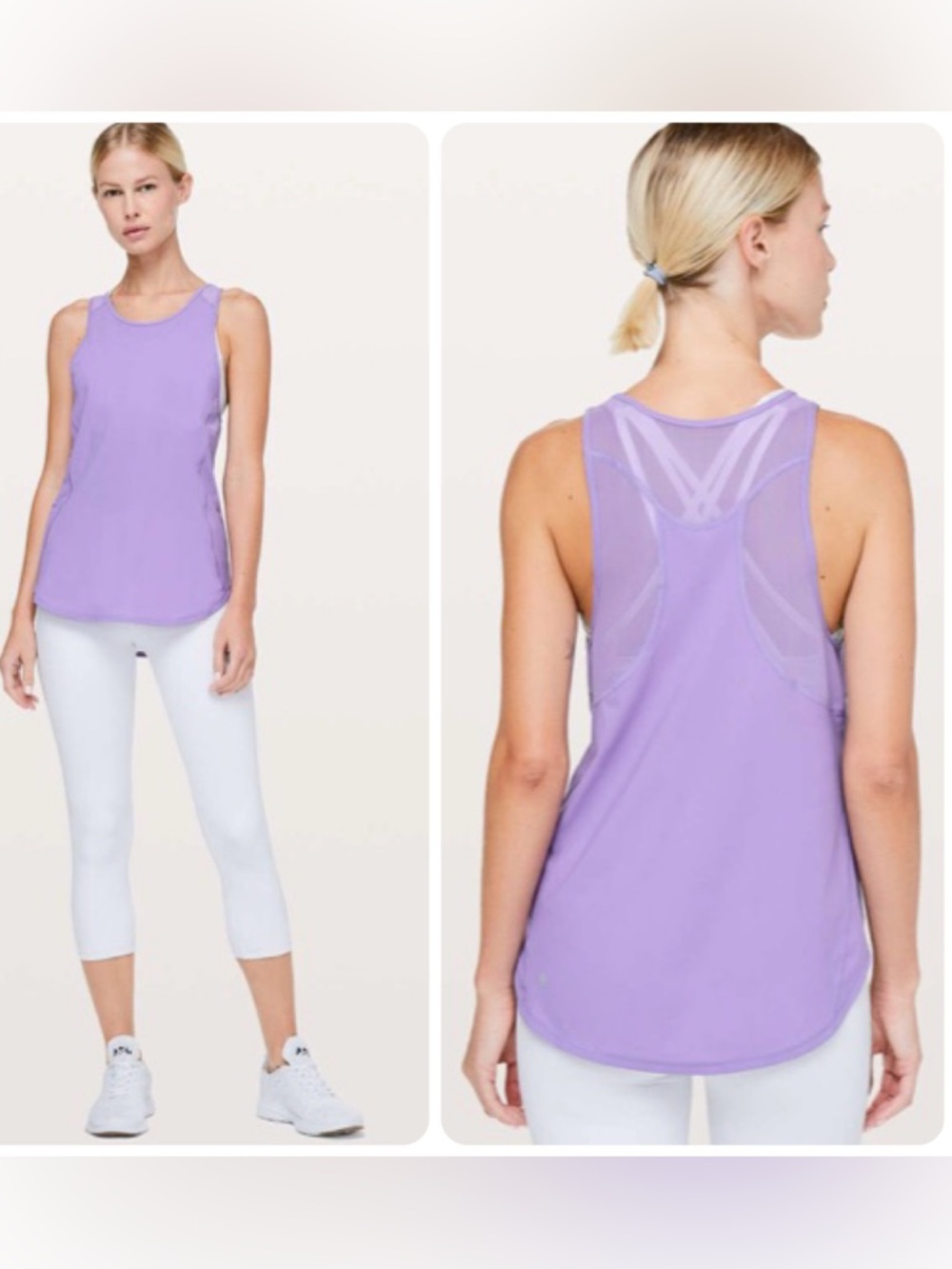 NWOT Lululemon Sculpt Tank II *Enchanted Iris (US 8)